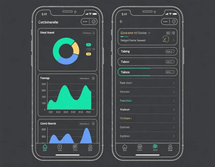 移动端界面预览